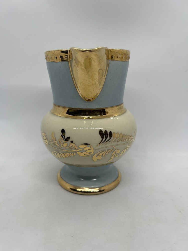 Vintage Le Noir Hand-Painted Lusterware Pitcher T3-113