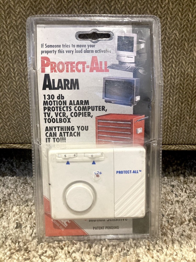 DAC Technologies Protect-All Alarm - 130 decibels - Motion Sensing Siren