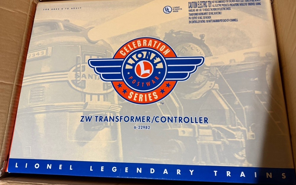 Lionel 6-22982 ZW Transformer / Controller