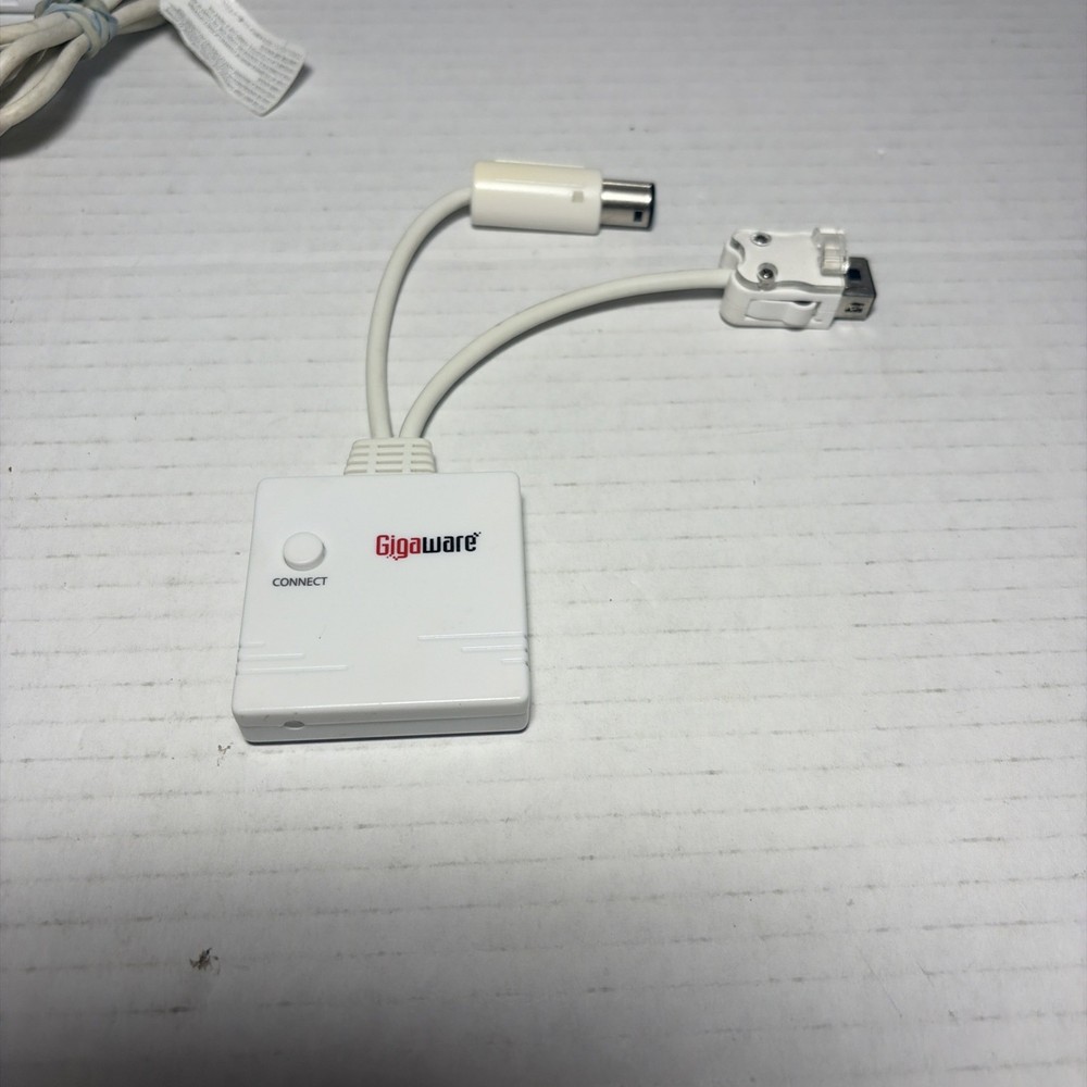 Nintendo Wii Video Game Console Working With Cables, 1 Controller. Read