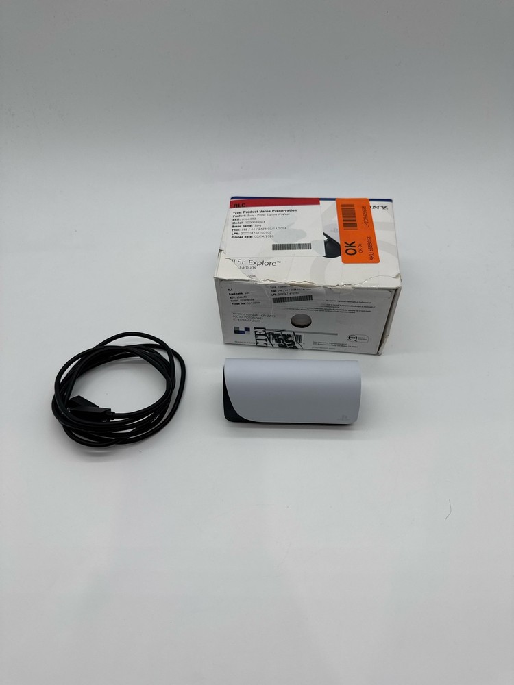 PlayStation Pulse Explore Wireless Earbuds Headset Bluetooth PS5 White