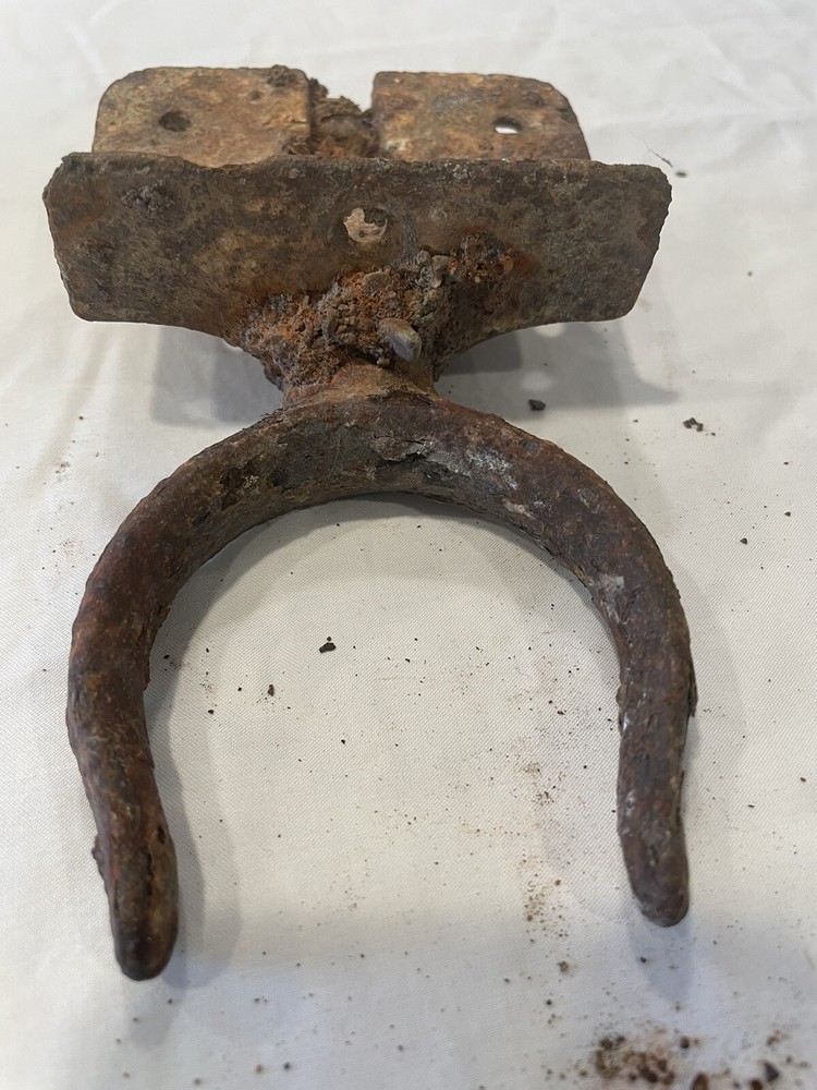 Vintage Rusty Oar Rest