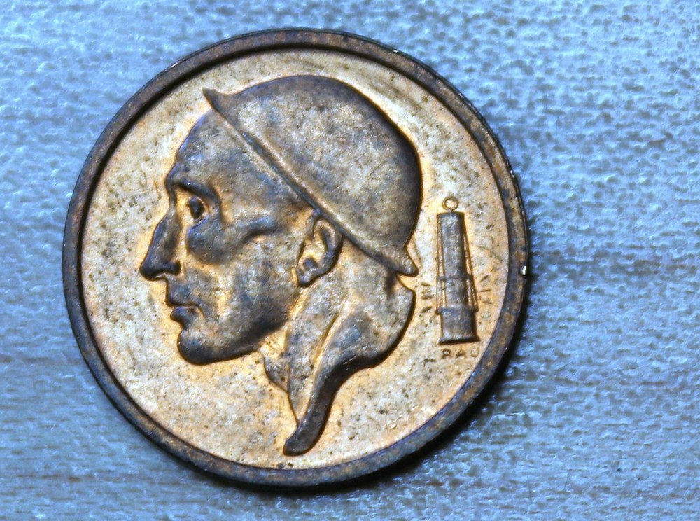 1957 Belgium 20 Centimes