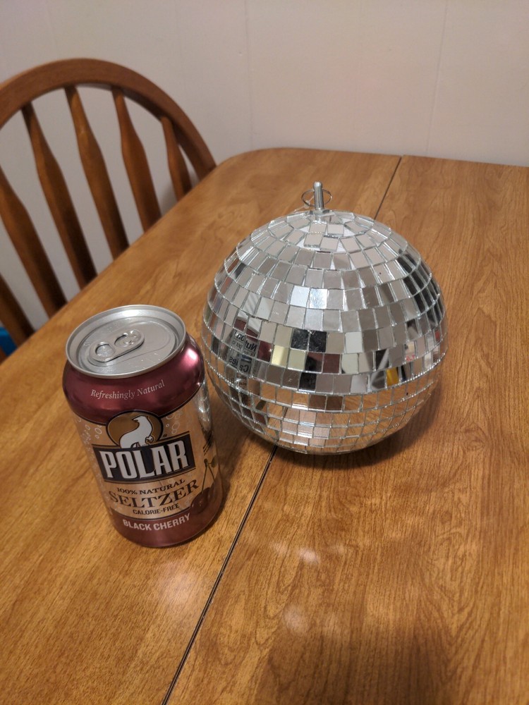 5.5' Small Disco Ball. Styrofoam Base