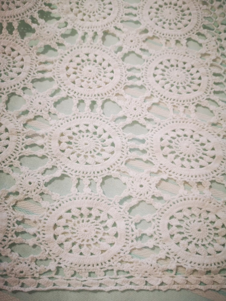 Handmade Crochet Double Bedspread