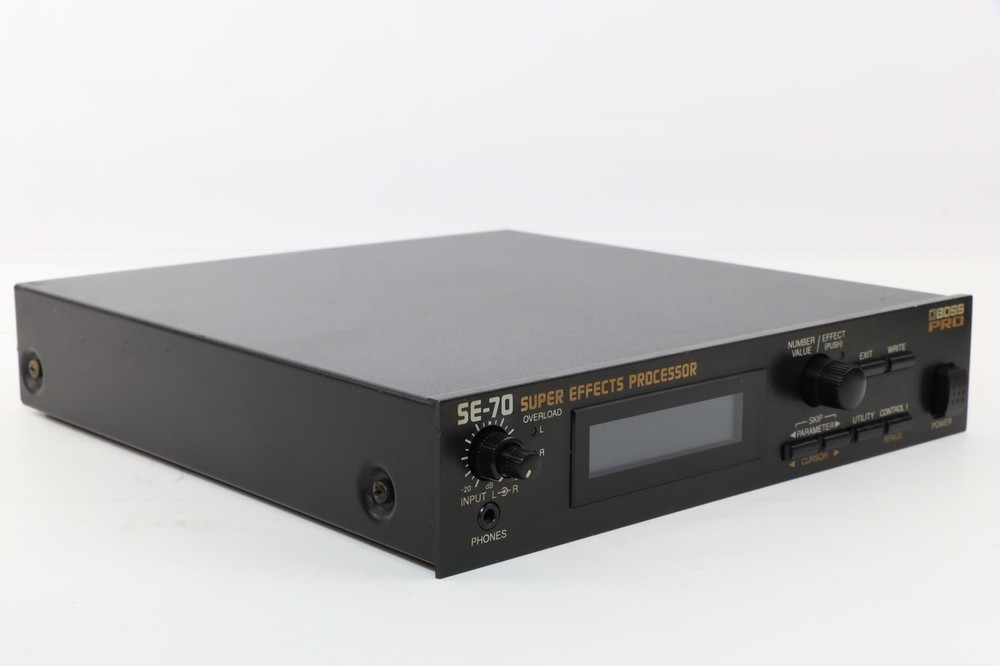 BOSS SE-70 Super Effects Processor Vocoder New Internal Battery From Japan