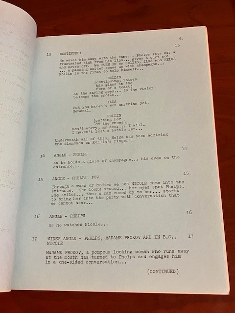 MISSION: IMPOSSIBLE TV Script Nicole (S3, Ep 22) FINAL DRAFT 01/14/69