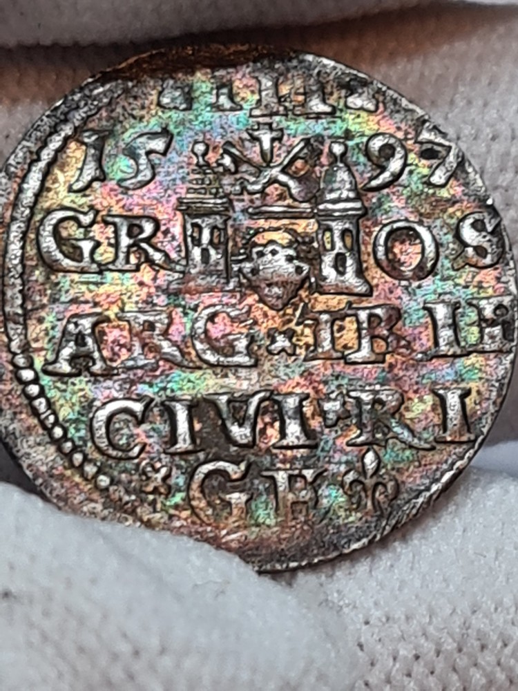 Poland, Trojak 1597 Riga