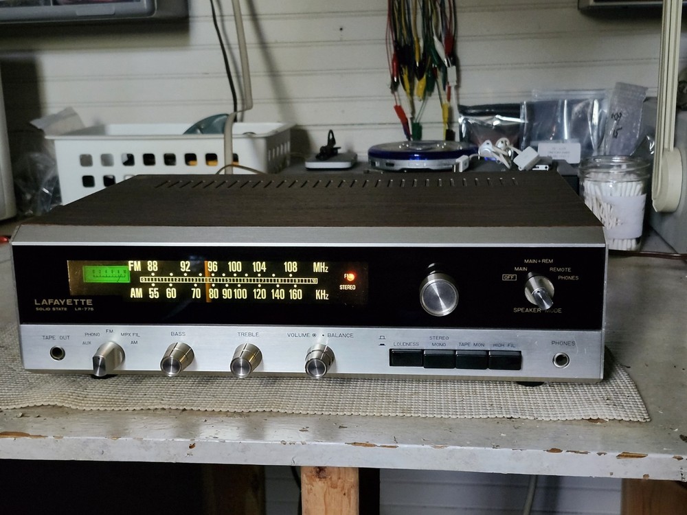 Lafayette LR-775 Integrated Stereo Receiver - Works, Tuner Issues