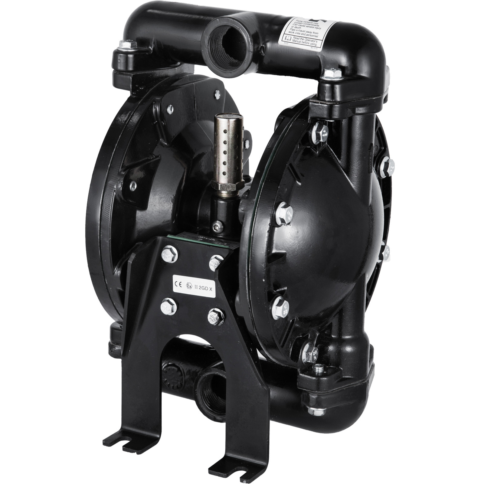 Air-Operated Double Diaphragm Pump 24 GPM 1-Inch Inlet/Outlet