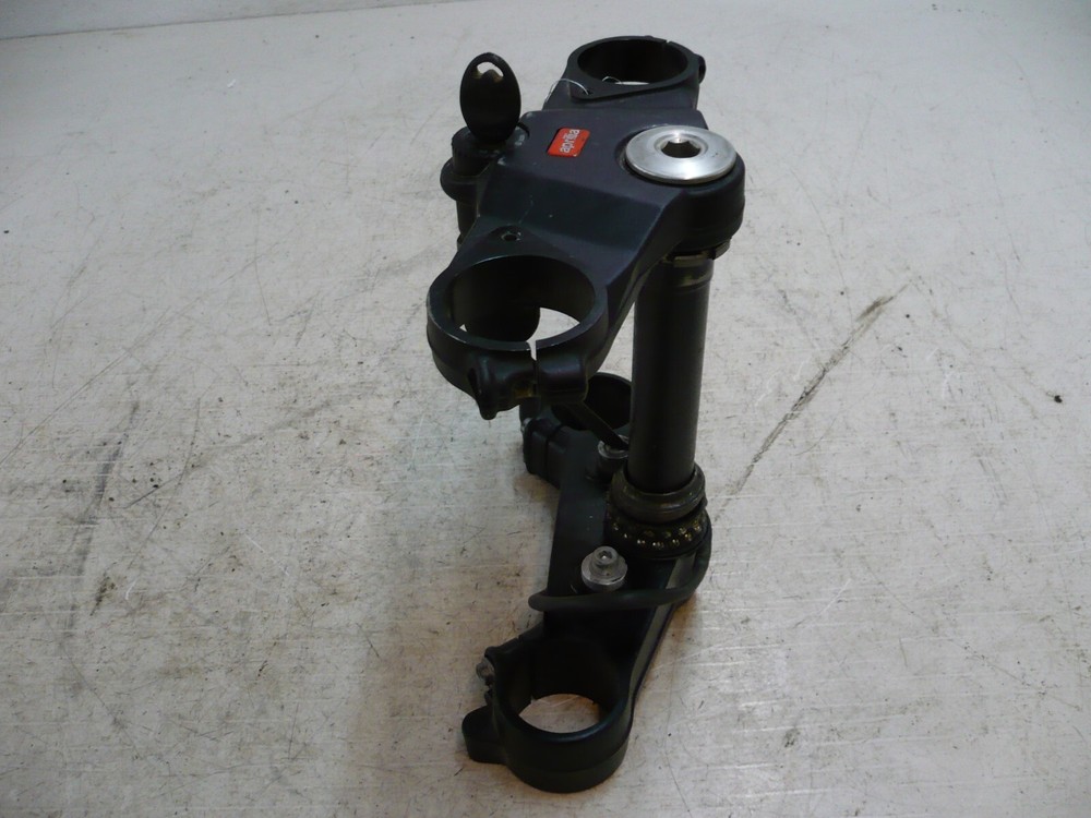 APRILLIA 2000 00 RSV 1000 MILLE UPPER LOWER TRIPLE TREE FORK CLAMP + IGN SWITCH