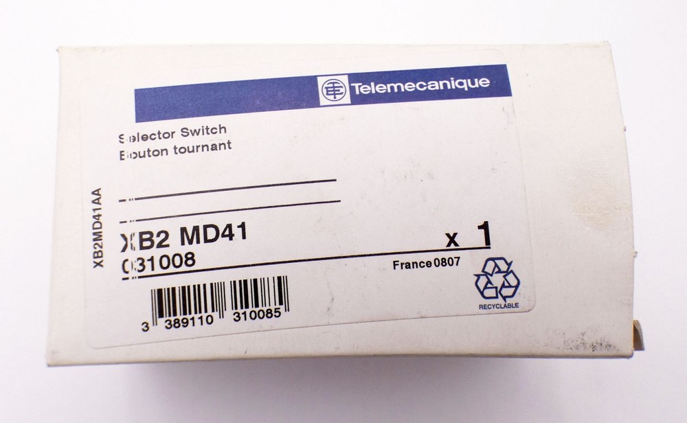 Telemecanique XB2 MD41 selector switch selector switch -unused/original packaging-