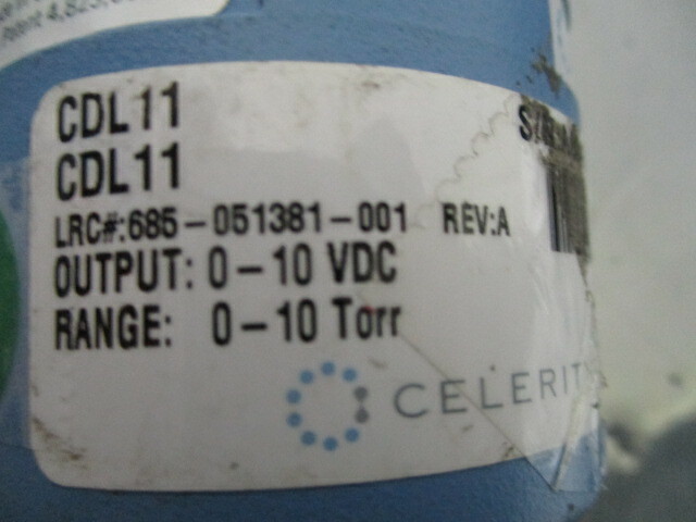 Celerity CDL11 Millipore, Pressure Transducer, 422121