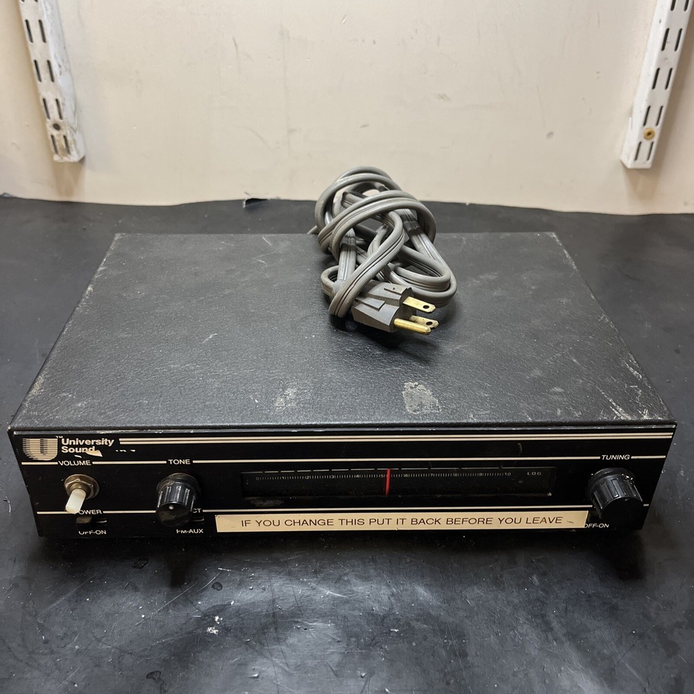 🔥🔥🔥UNIVERSITY SOUND RECEIVER 1829-15A UNTESTED