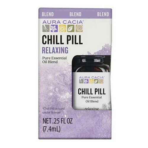 Essential Oil Chill Pill Blend Boxed 0.25 Oz