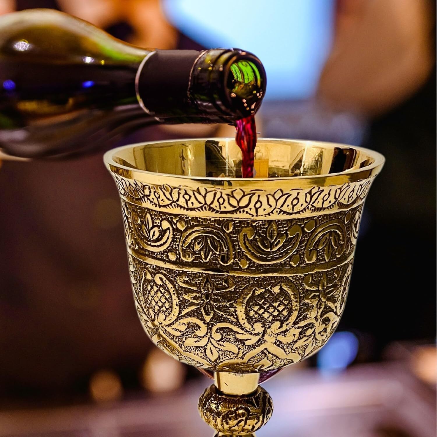 Vintage Chalice Goblet | 1x Royal Wine Cups of King Arthur -Renaissance Medieval