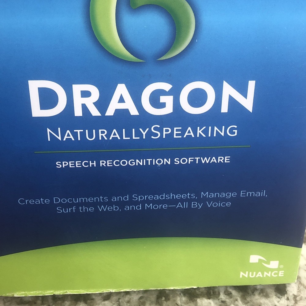 Nuance Dragon NaturallySpeaking 11 Premium Speech Recognition Software PC DVD