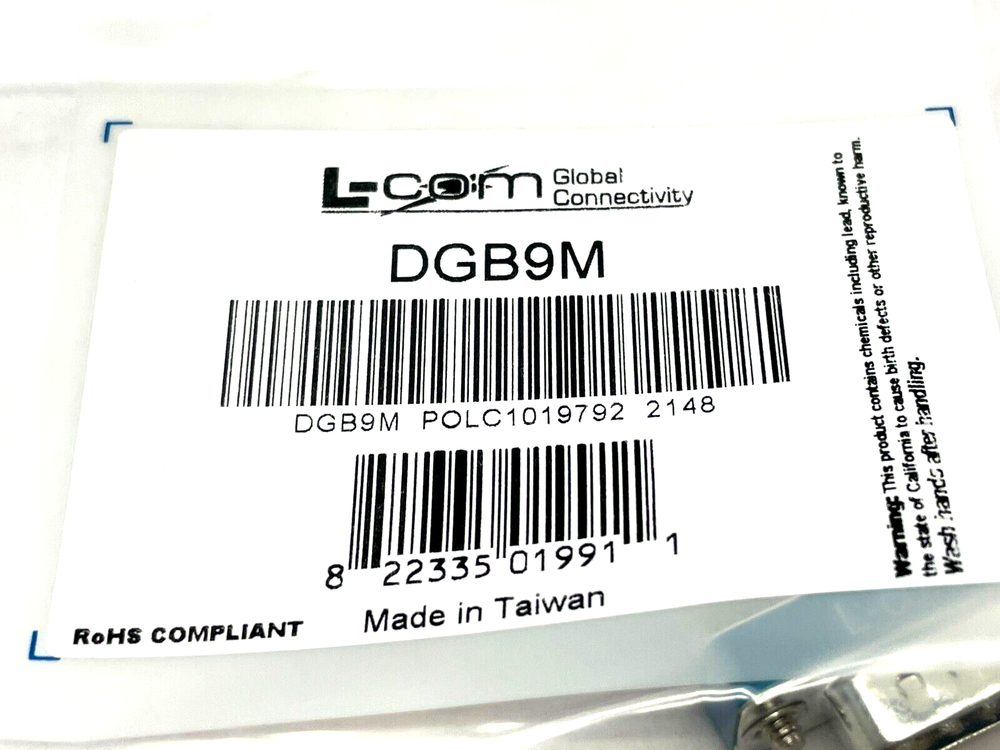 L-Com DGB9M D-Sub Adapter
