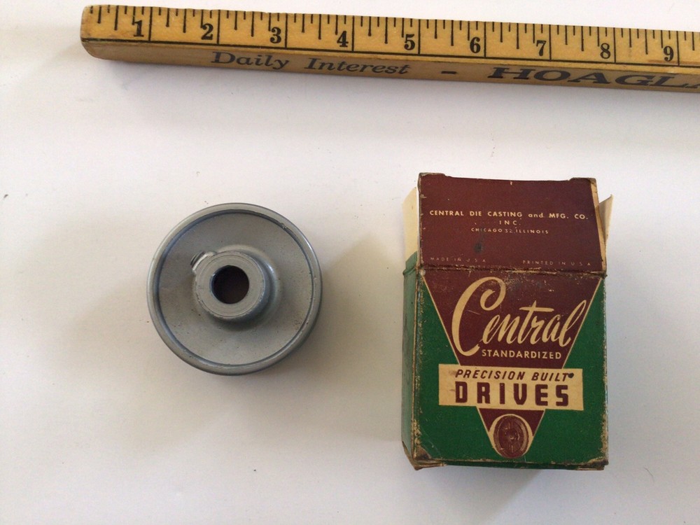 Central standarized precision built drives V grooved pully