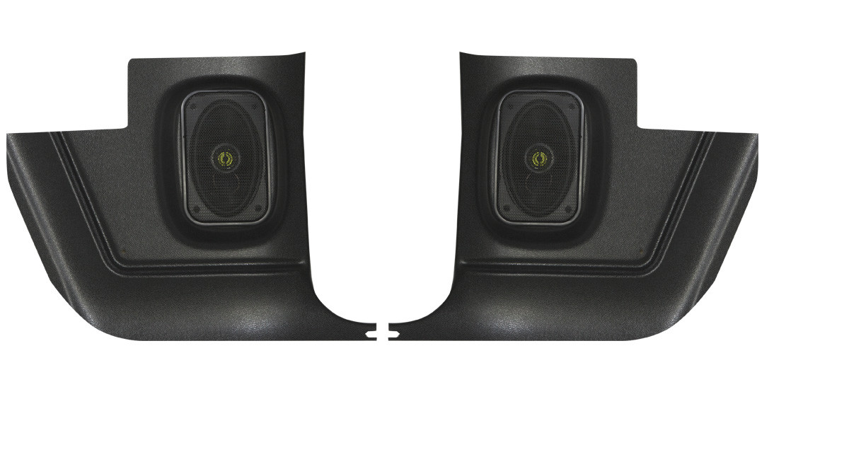 73 74 75 76 Dodge Dart Sport Mopar Kick Panels with 80 Watt Speakers