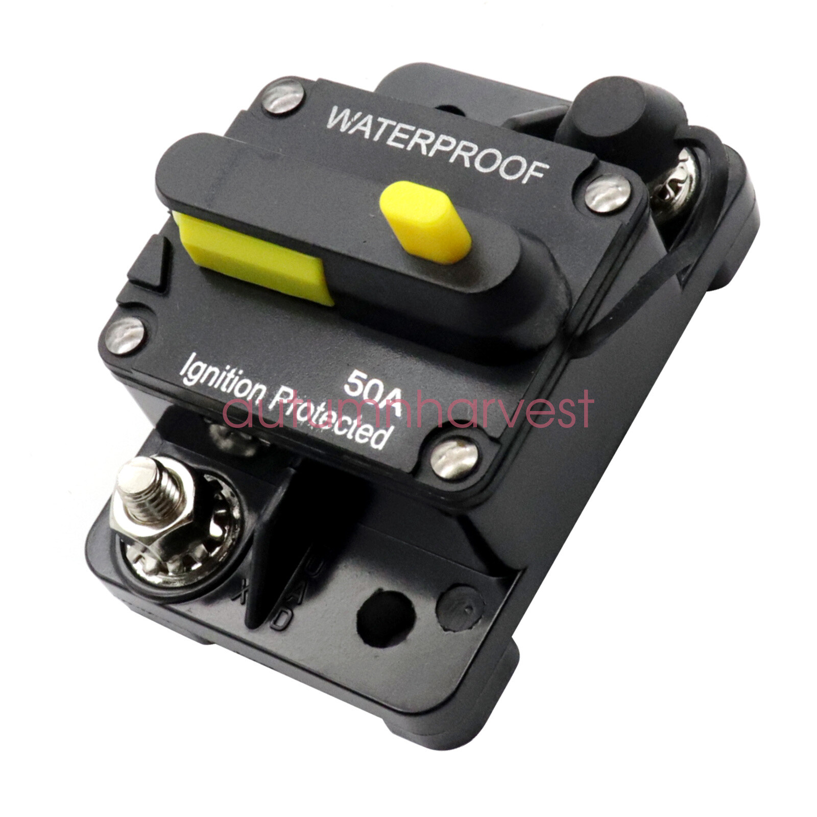 Circuit Breaker Reset 50AMP 12V DC Car Auto Marine Stereo Audio FuseInverter