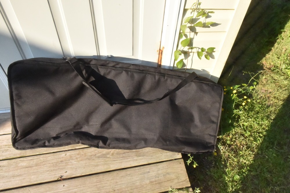 Road Runner Keyboard Bag Deep 76 Key Black Soft Case W Strap