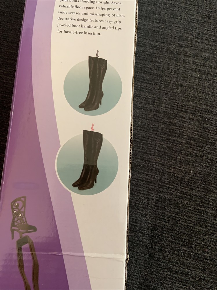 New Schildkraut Black Boot Stand Clip Boot Organizer