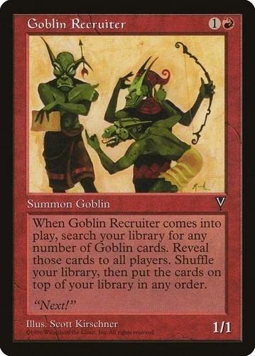 Goblin Recruiter Visions Regular