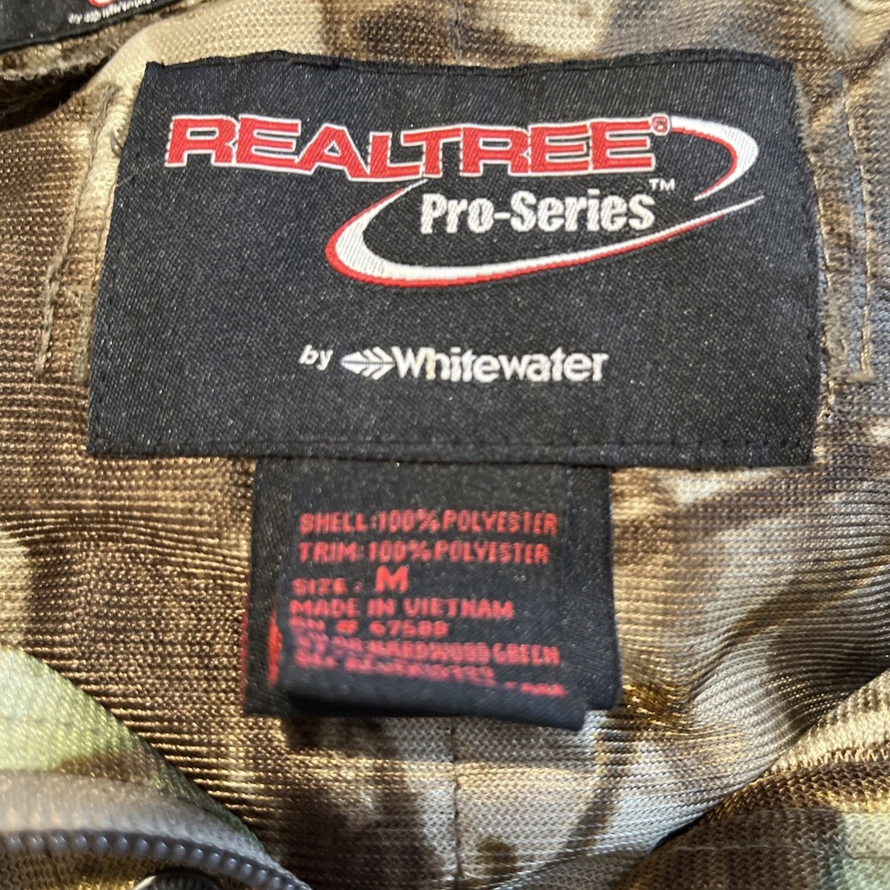 Whitewater Realtree Gilley Jacket Size M