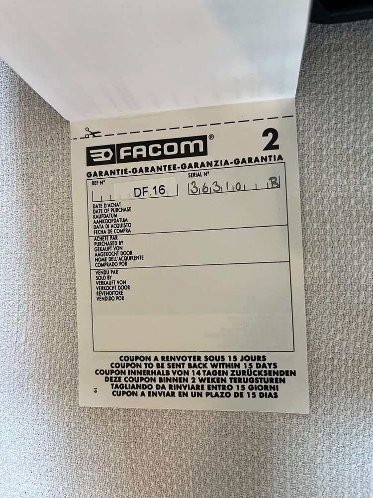 Facom DF.16 DOT Brake Fluid Tester
