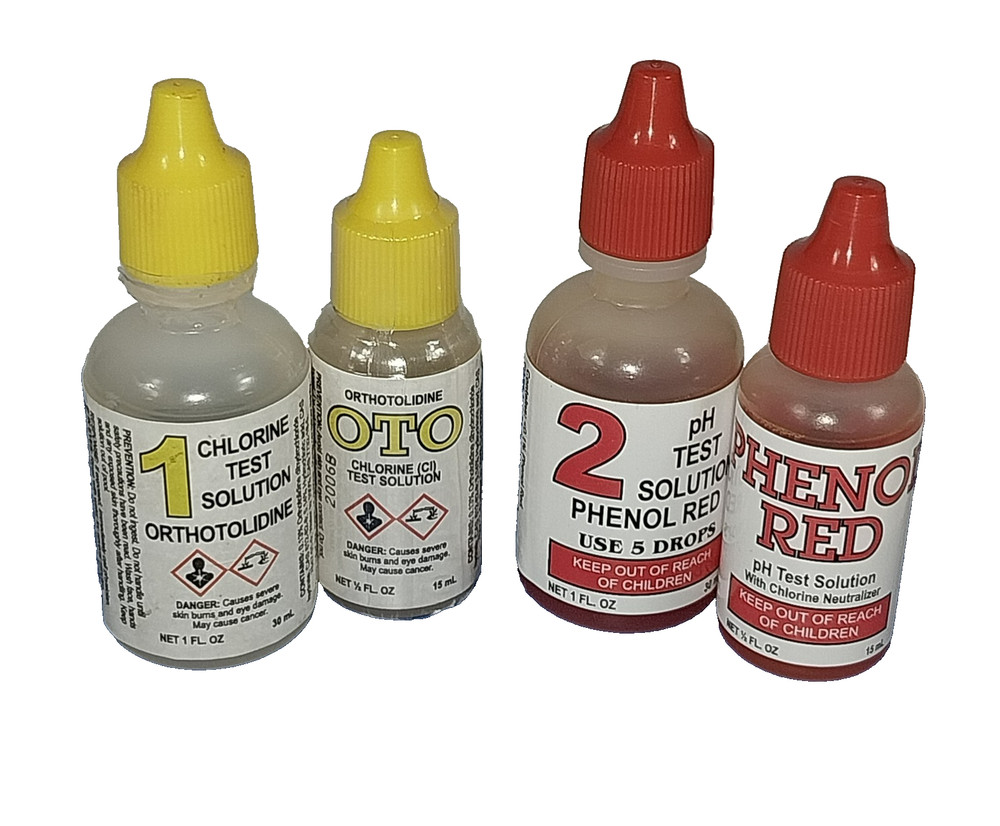 Complete Pool & Spa Test Kit - High Range 2 oz Reagents for Hassle-Free Testing