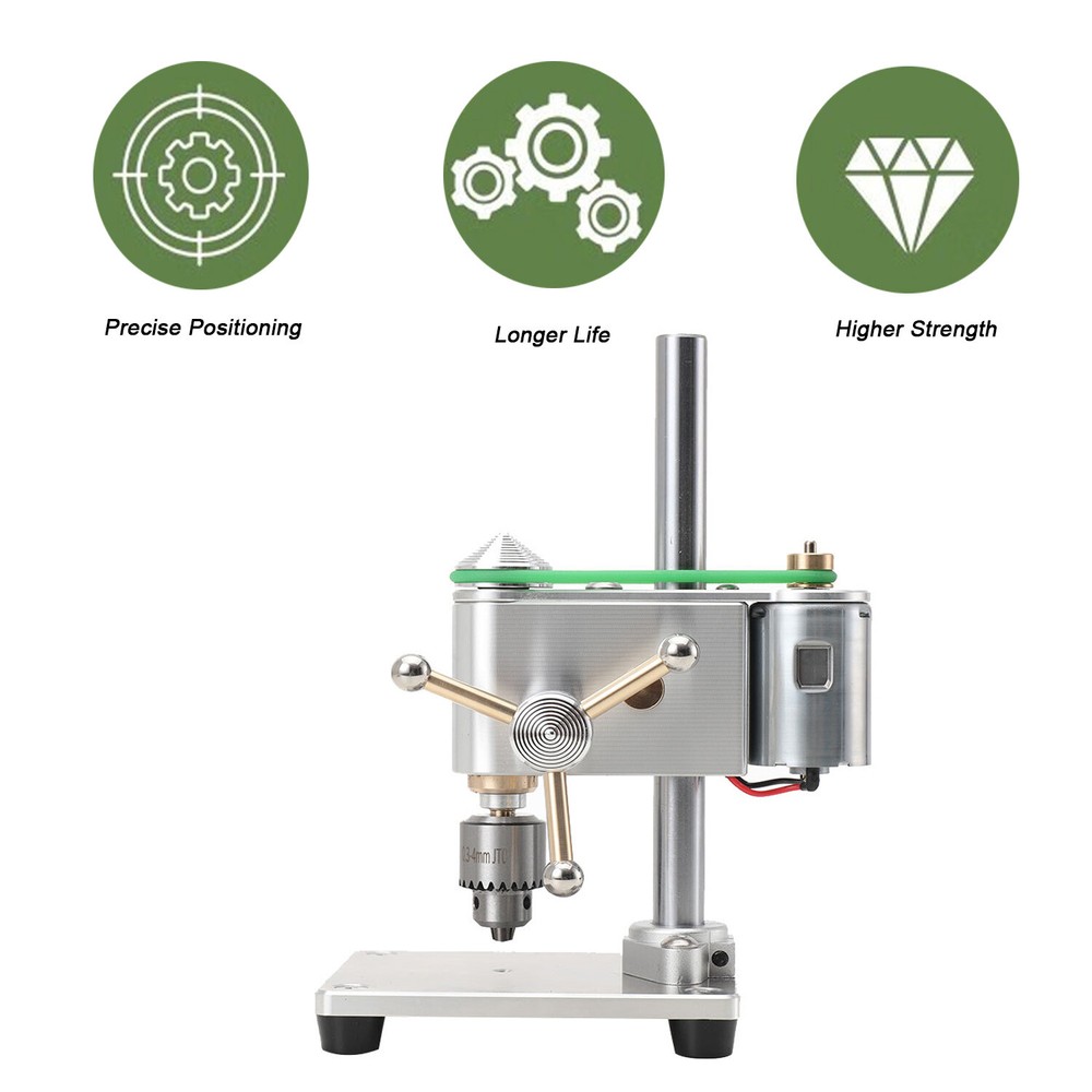 Mini Drill Press Precision Variable Speed Benchtop Drill Press for DIY Craft