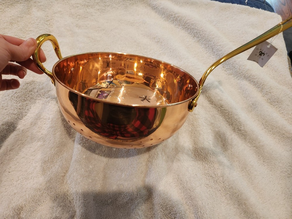 Galley & Fen Copper Colander, NWT* Please See Description