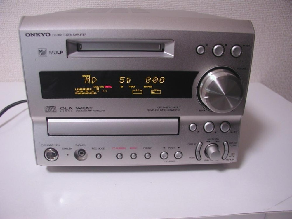 Onkyo FR-X9A CD MD Recorder Compact Disk Mini Disk Deck