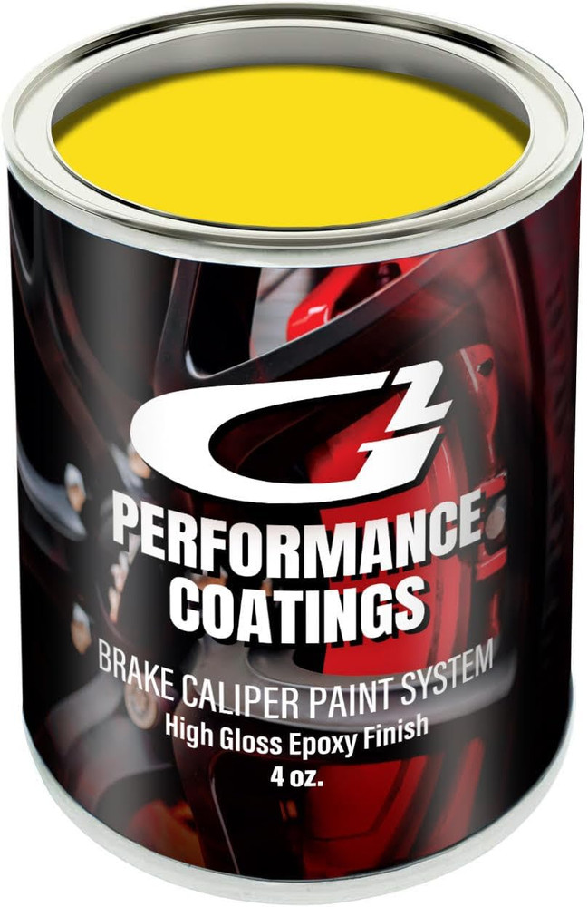 High Temperature Brake Caliper Paint System Set Yellow 161