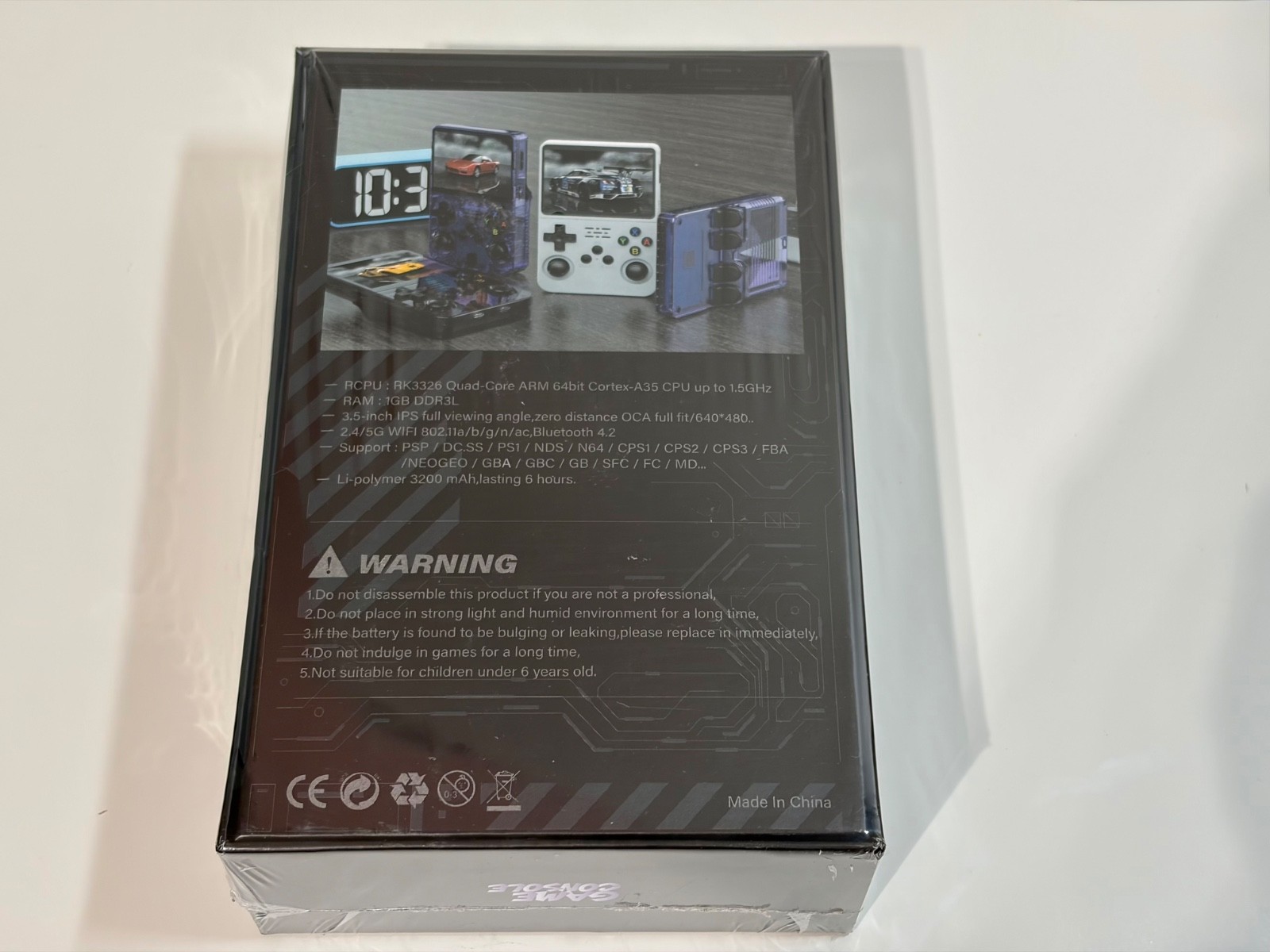 R36s Retro Handheld Premium Gaming Console with 21,000 Top-Tier Video Games