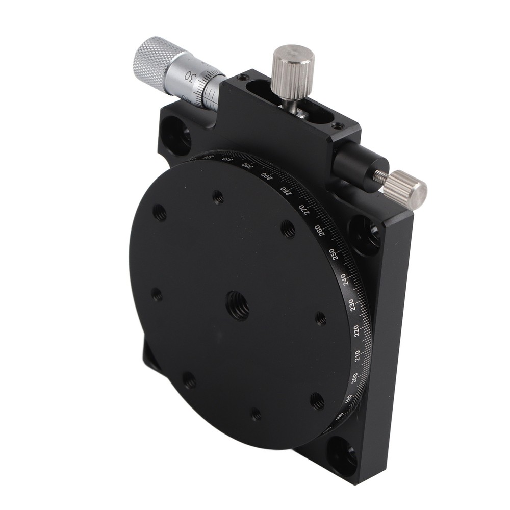 Manual Displacement Platform R Axes Rotating Linear Stage 360° Sliding Table