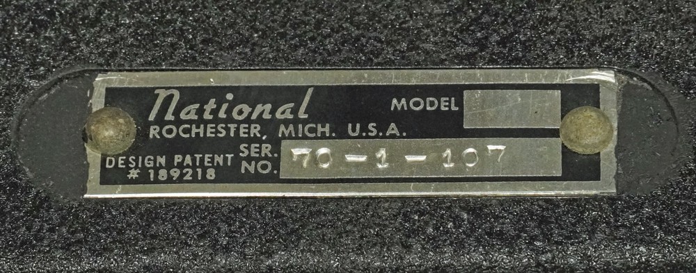 National Rochester Drill Bit Sharpening Fixture — Complete Set with Case
