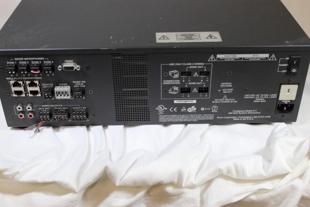 Bose FreeSpace Model E4 Business Music System