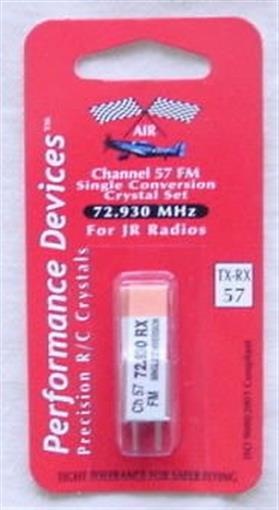 JR Single Conversion 72Mhz FM Crystal Set (Channel 57)