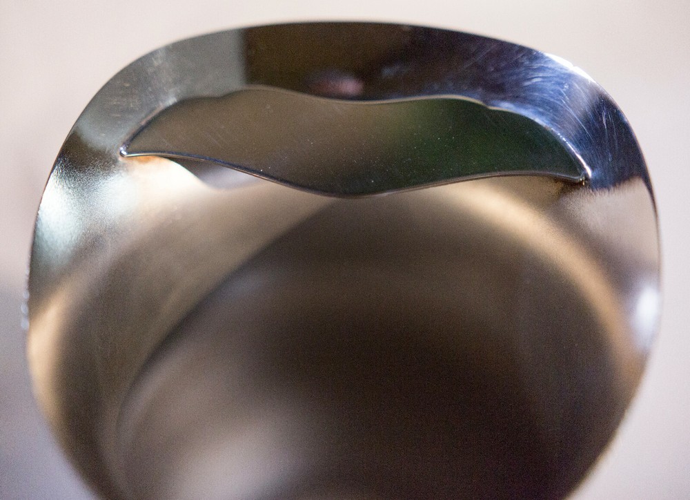 Silver Pitcher with Ice Guard