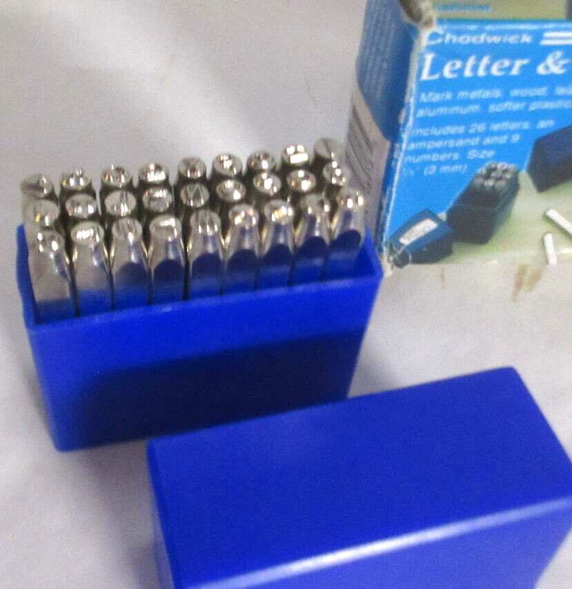 Chadwick 35 Letter & Number Set 3MM