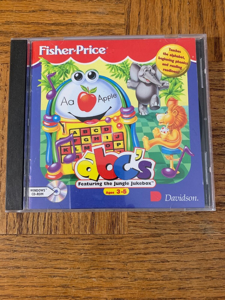 Fisher Price Abcs PC CD Rom Computer Software