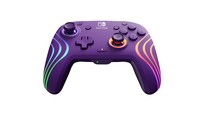 PDP Controller Afterglow Wave Wireless Purple Switch Nintendo Switch 500-252-PR