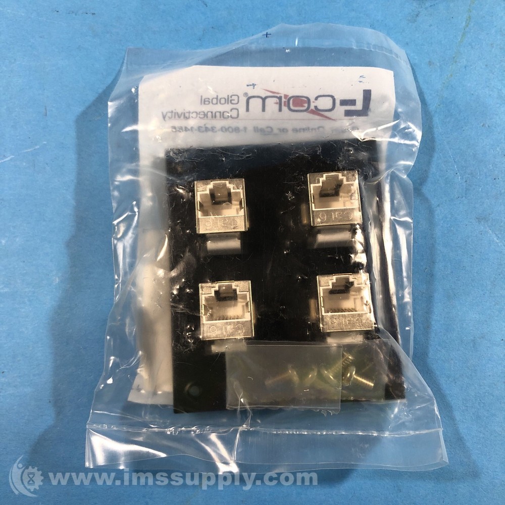 L-Com USP4SMC6BM Universal Sub-Panel Mini-Coupler FNFP