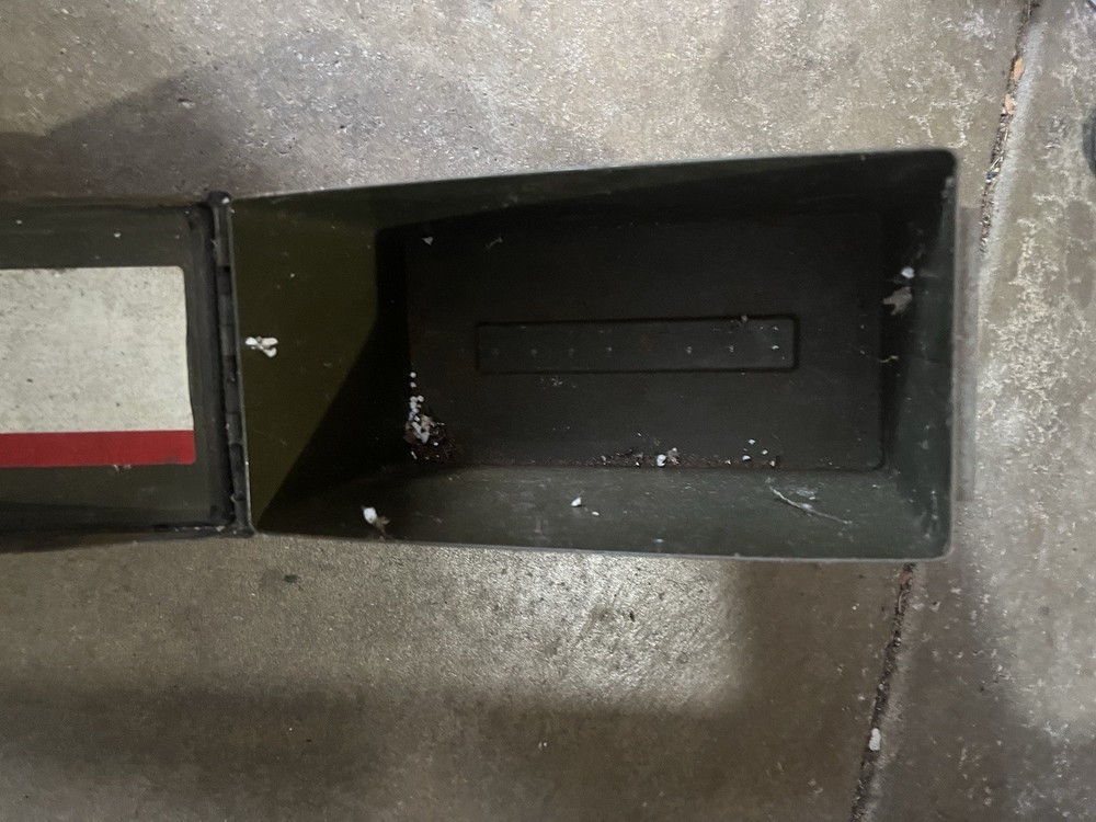 Vintage U.S. Military Ammo Box ~ Empty Case