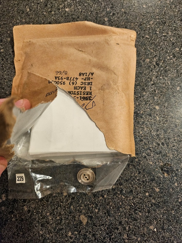 HP Model 477B Thermistor Mount Resistor rebuild kit