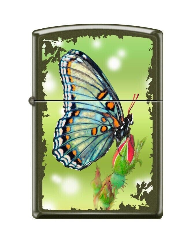 Beautiful Butterfly Zippo Lighter