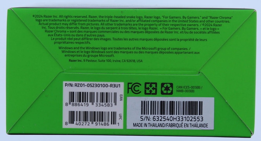 Razer Basilisk V3 35K Fully Ergonomic Gaming Mouse