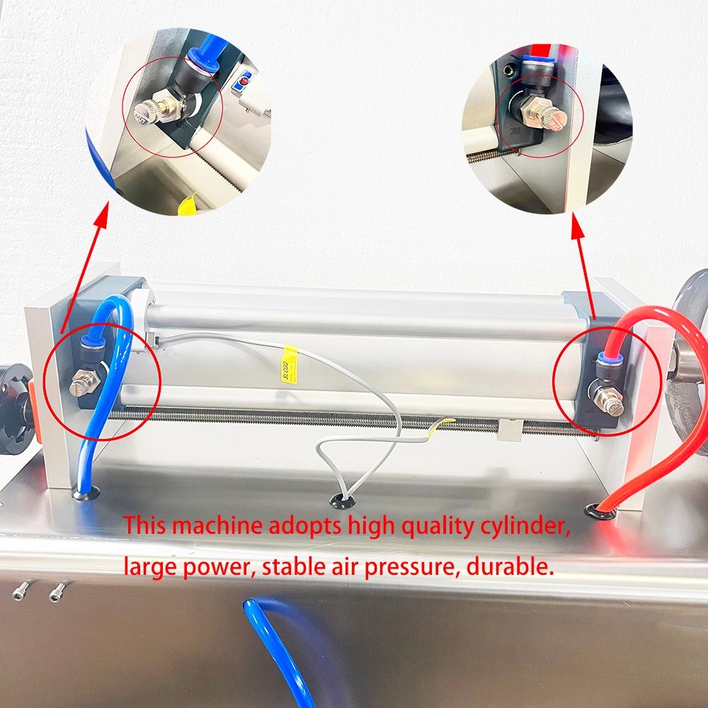 1000-5000ml Pneumatic Liquid Paste Filling Machine Stainless Packing Machine
